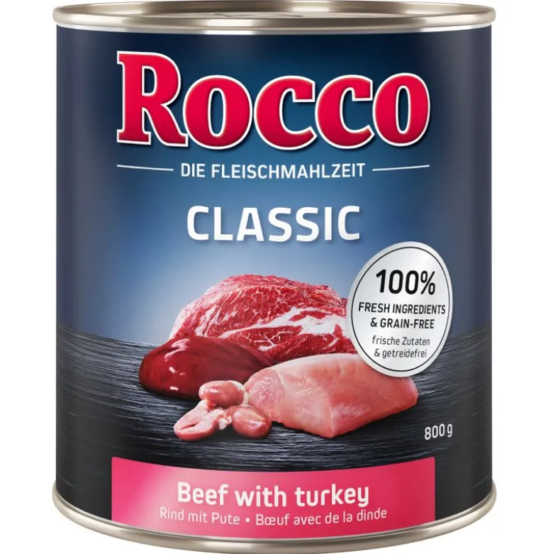 Rocco Classic Blandet Prøvepakke 6 x 800 g