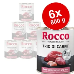 Rocco Classic Trio di Carne 6 x 800 g