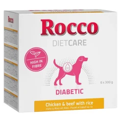 Rocco Diet Care Diabetic Kylling & Okse med Ris 300 g portionspose