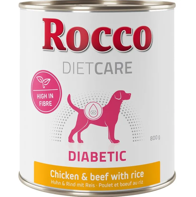 Rocco Diet Care Diabetic Kylling & Okse med Ris 800g
