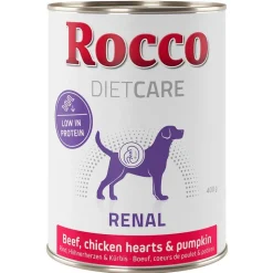 Rocco Diet Care Renal oksekød med kyllingehjerter og græskar 400 g