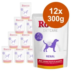 Rocco Diet Care Renal Okse & Kylling med Græskar 300 g portionspose