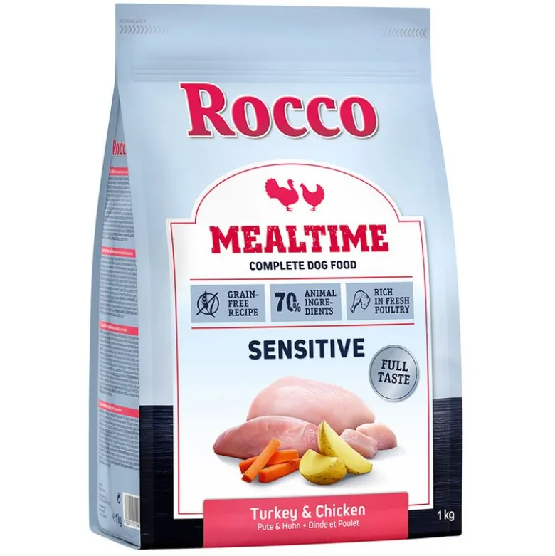 Rocco Mealtime Sensitive - Kalkun & Kylling