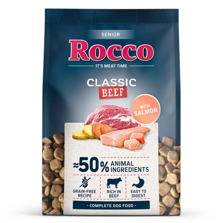 Rocco Senior Classic Oksekød med laks