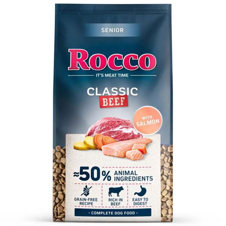 Rocco Senior Classic Oksekød med laks