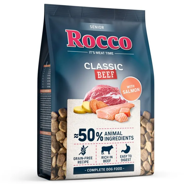 Rocco Senior Classic Oksekød med laks