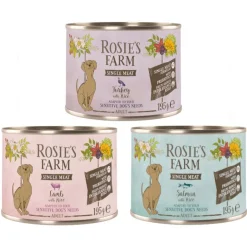 Rosie's Farm Single Meat Adult 6 x 195 g