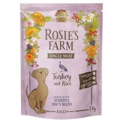 Rosie's Farm Single Meat Adult kalkun med ris