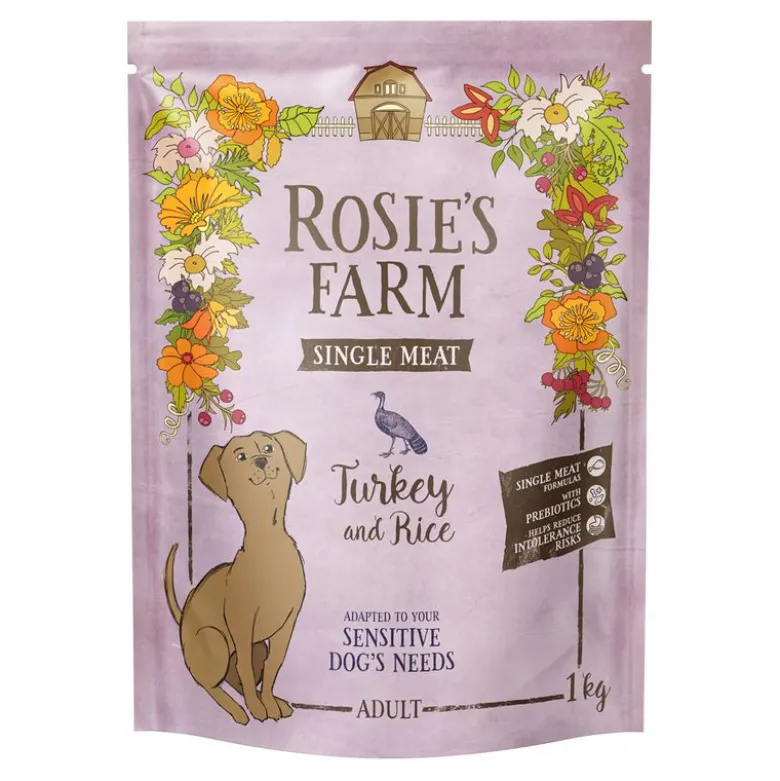 Rosie's Farm Single Meat Adult kalkun med ris