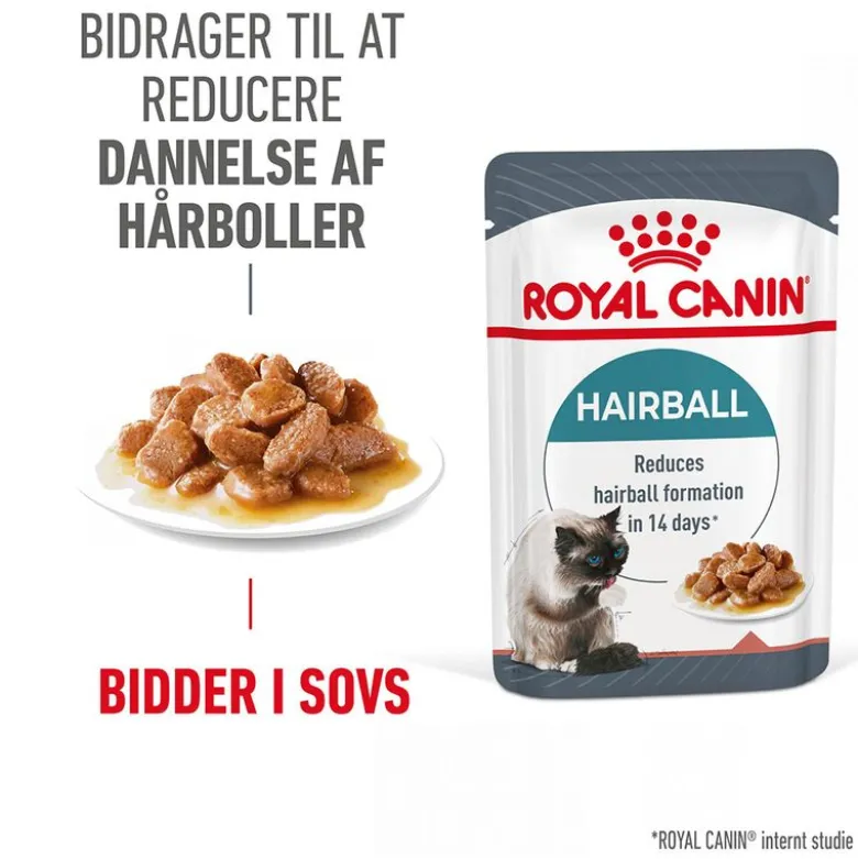 Royal Canin Hairball Care i sauce