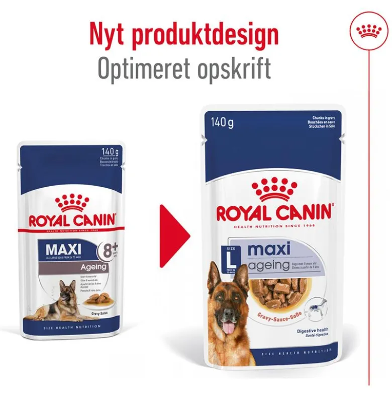 Royal Canin Maxi Ageing i sauce