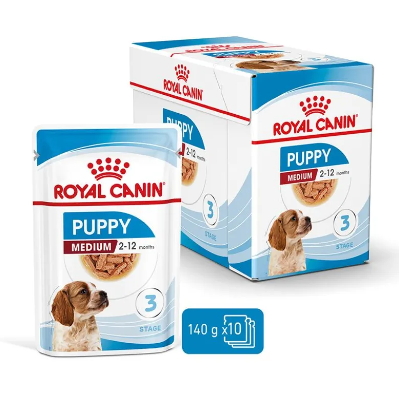 Royal Canin Medium Puppy i sauce