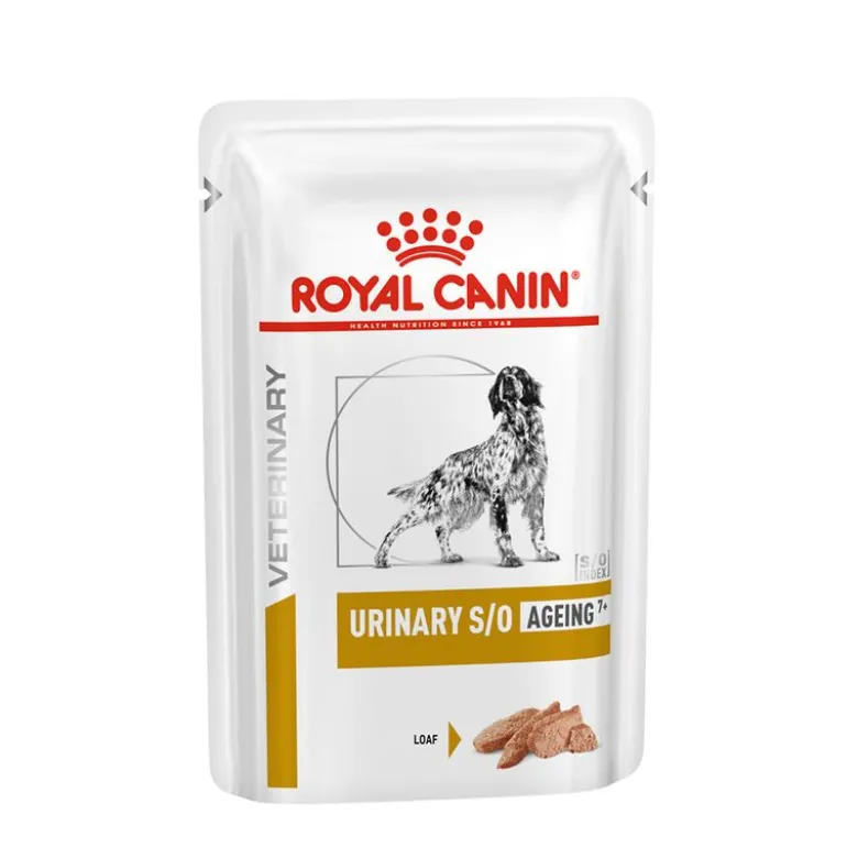 Royal Canin Veterinary Canine Urinary S/O Ageing 7+ Mousse