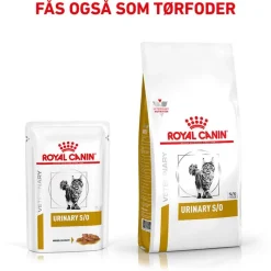 Royal Canin Veterinary Feline Urinary S/O i sauce eller mousse