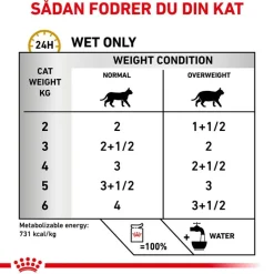 Royal Canin Veterinary Feline Urinary S/O Moderate Calorie i sauce