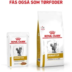 Royal Canin Veterinary Feline Urinary S/O Moderate Calorie i sauce