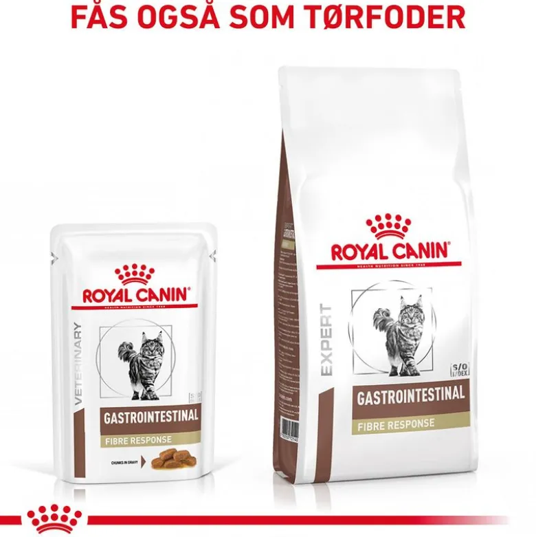 Royal Canin Veterinary Feline Gastrointestinal Fiber Response i sauce