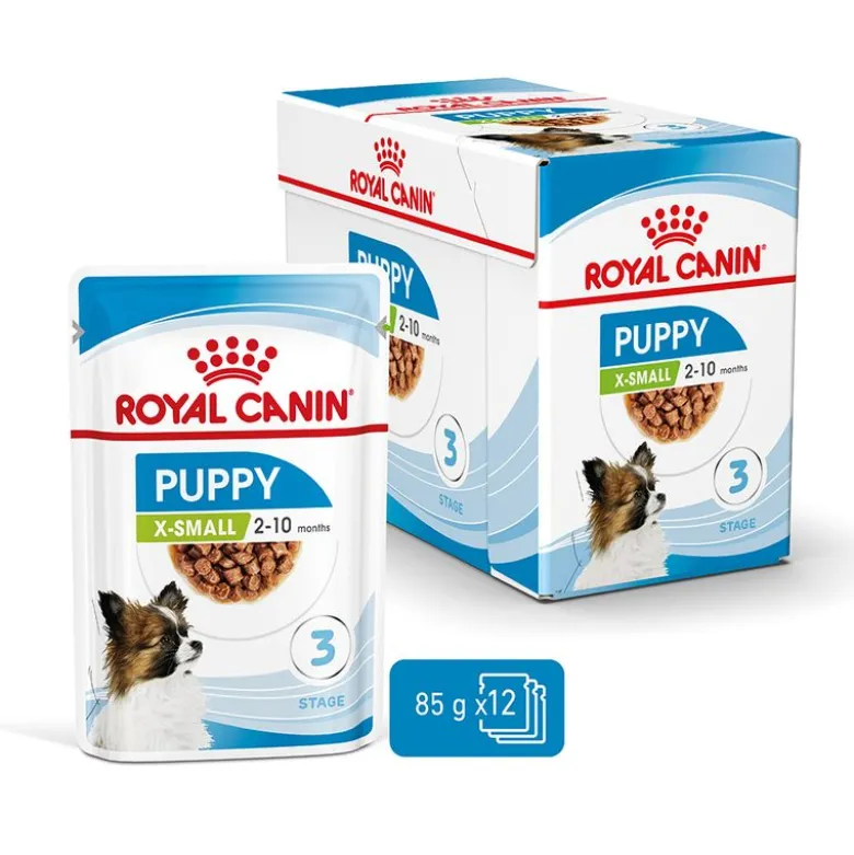 Royal Canin X-Small Puppy i sauce