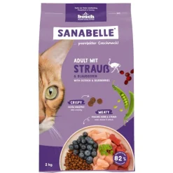 Sanabelle Adult med struds & blåbær