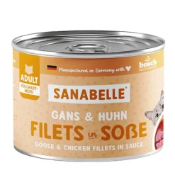 Sanabelle kød i sauce 6 x 180 g