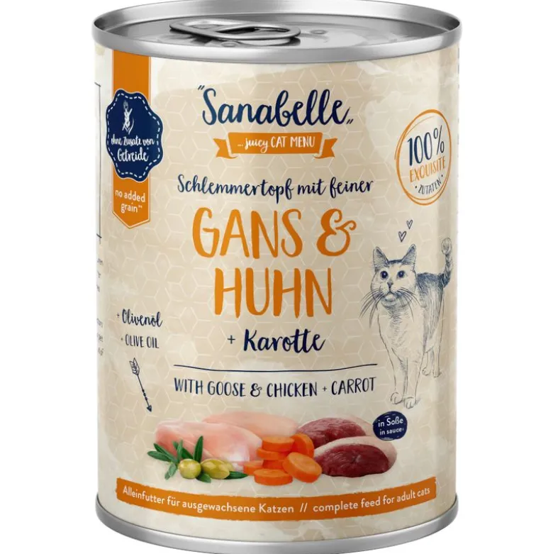 Sanabelle kød i sauce 6 x 380 g