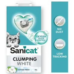 Sanicat Cotton Fresh klumpende kattegrus