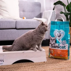 Sanicat Vanilla & Mandarin klumpende