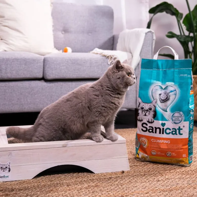Sanicat Vanilla & Mandarin klumpende