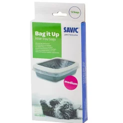 Savic Iriz med kant kattebakke - 42 cm