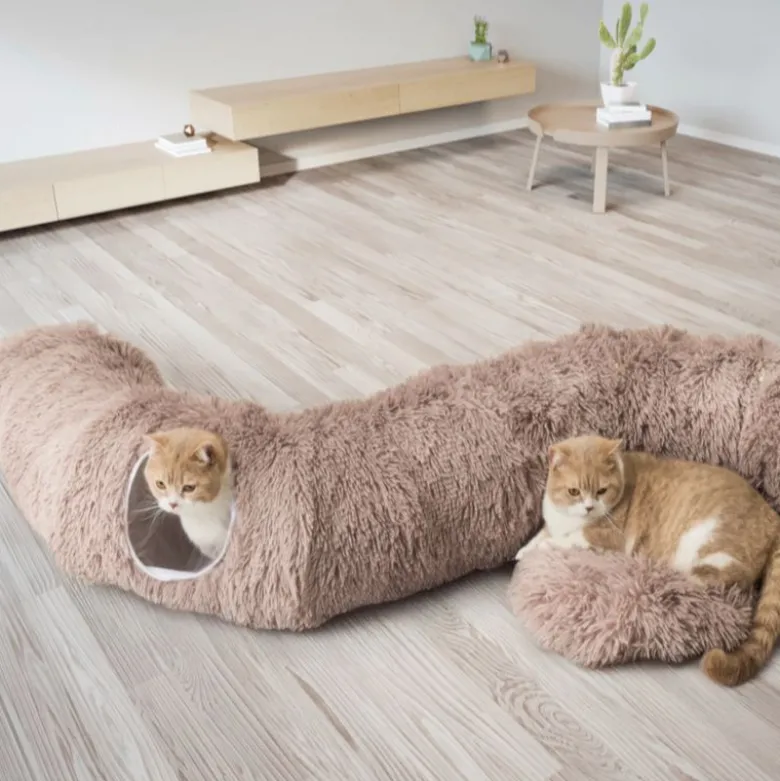 Savic legetunnel Snuggle inkl. liggende pude