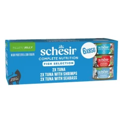 Schesir Complete Nutrition filet i gelé 6 x 85 g