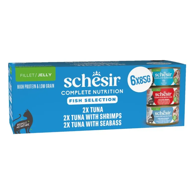 Schesir Complete Nutrition filet i gelé 6 x 85 g