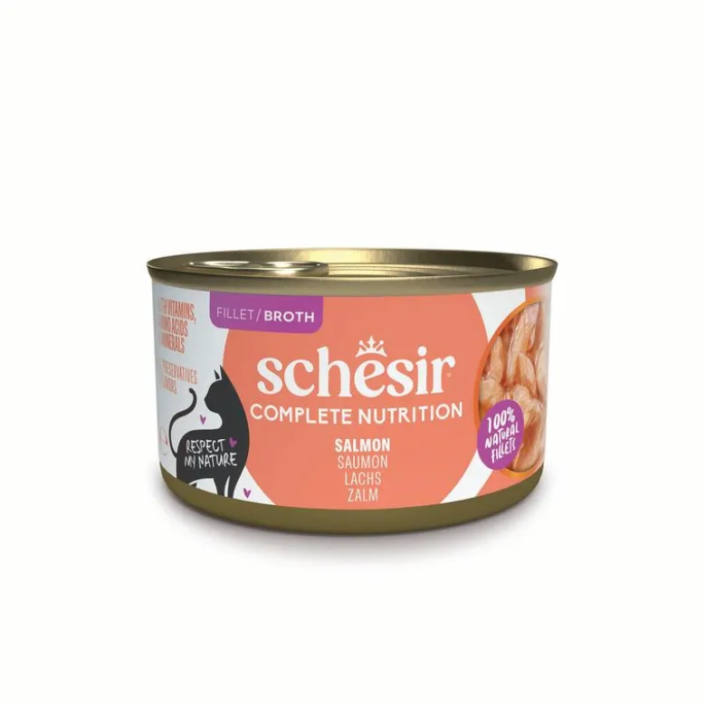 Schesir Complete Nutrition filet i bouillon 6 x 85 g