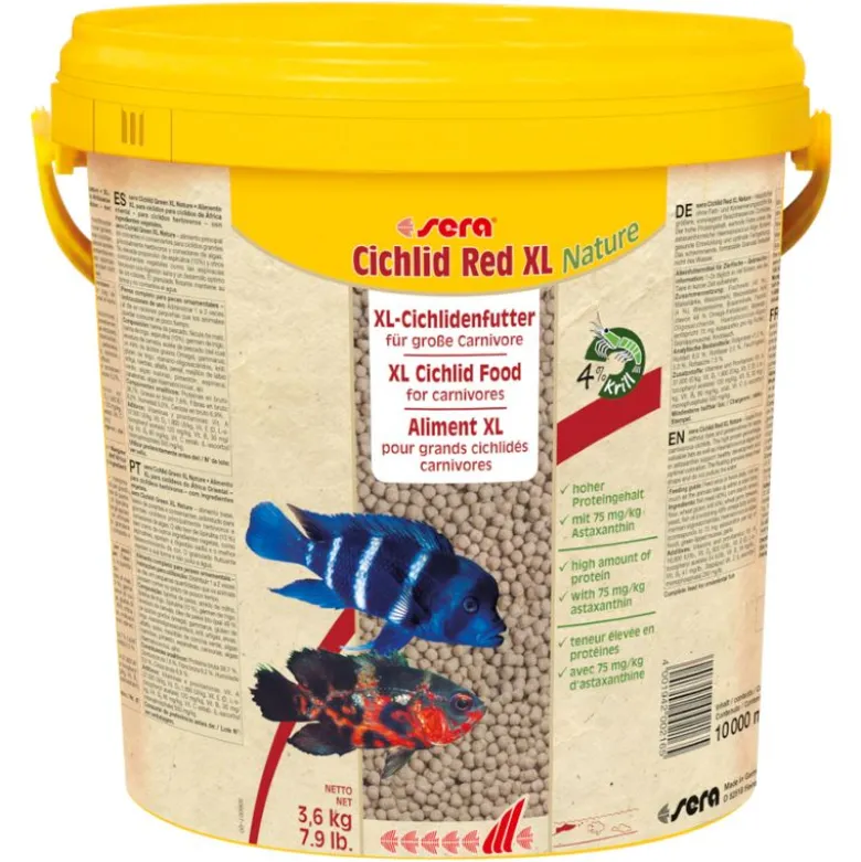 Sera Cichlid Red XL Nature granulatfoder