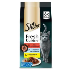 Sheba Fresh Cuisine Smag af Paris 6 x 50 g