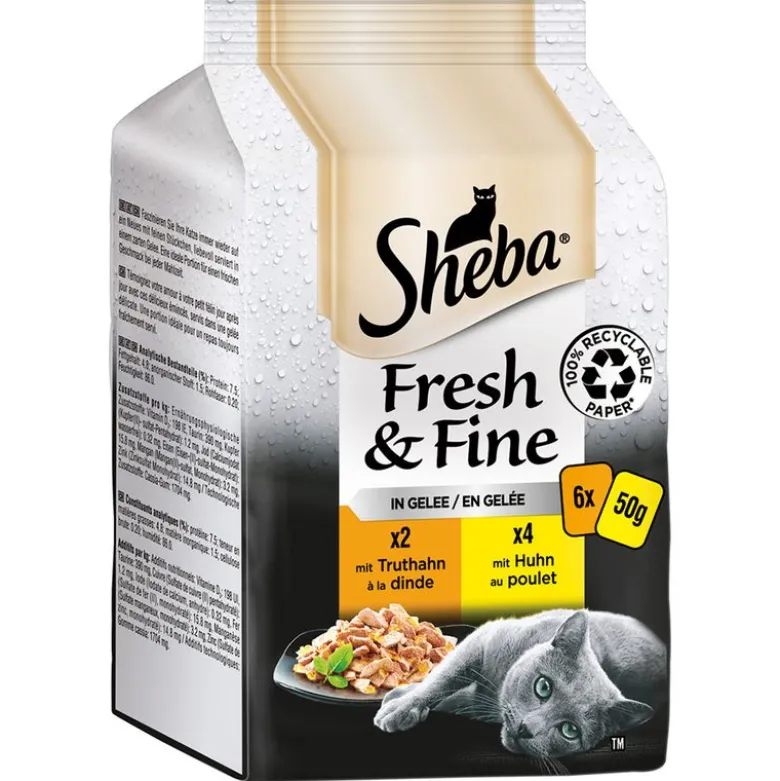 Sheba Fresh & Fine portionsposer 12 x 50 g