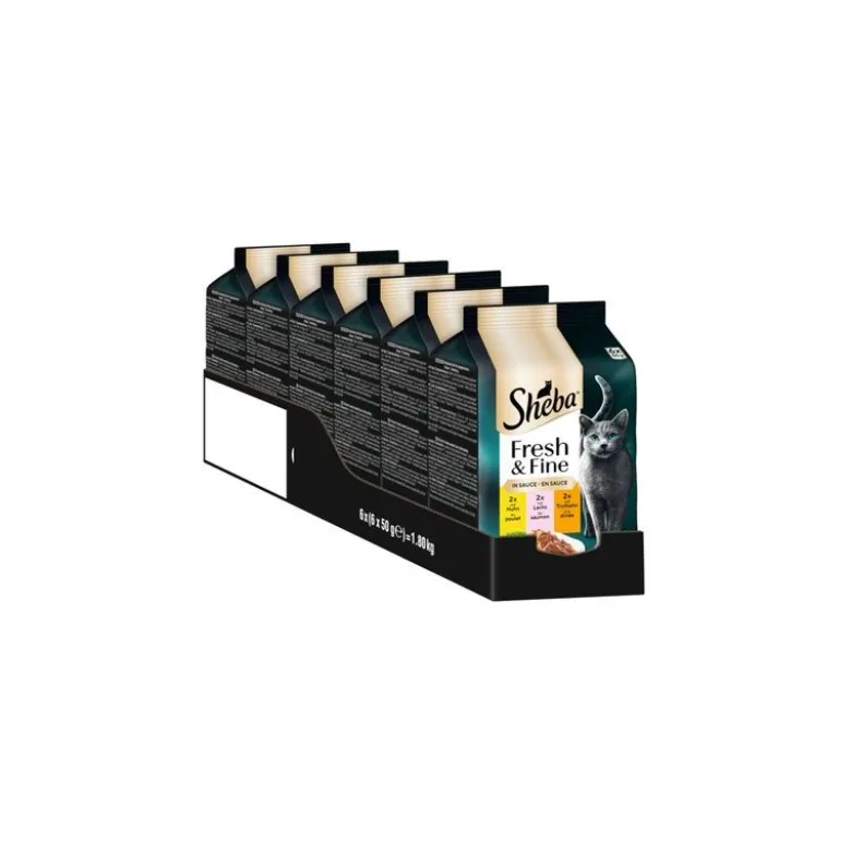 Sheba Fresh & Fine portionsposer 12 x 50 g