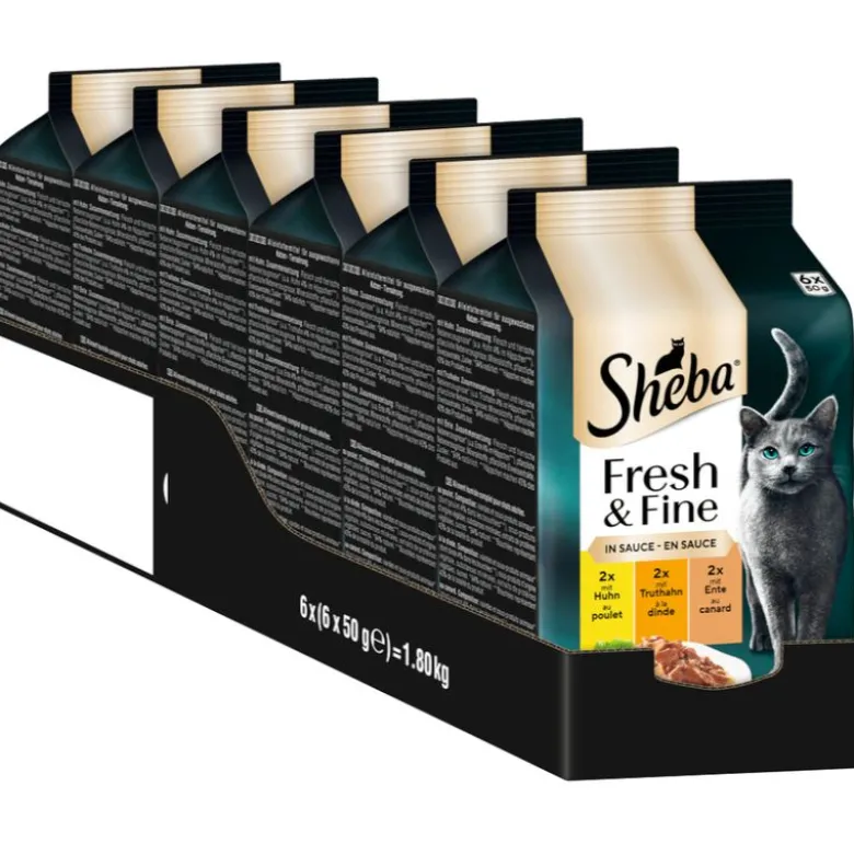Sheba Fresh & Fine portionsposer 12 x 50 g