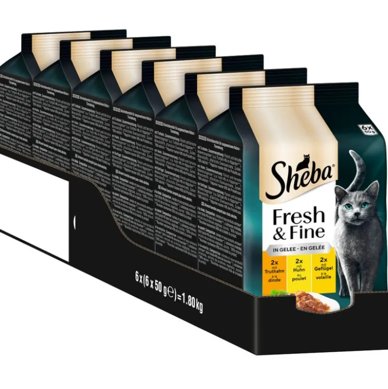 Sheba Fresh & Fine portionsposer 12 x 50 g