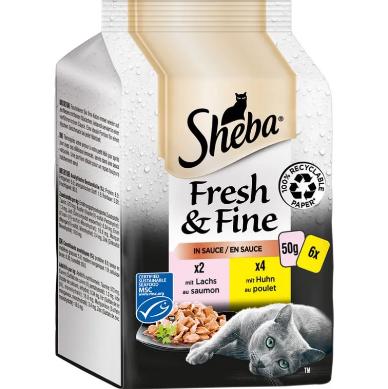 Sheba Fresh & Fine portionsposer 12 x 50 g