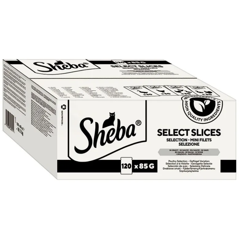 Sheba Multipack katte portionsposer 120 x 85 g