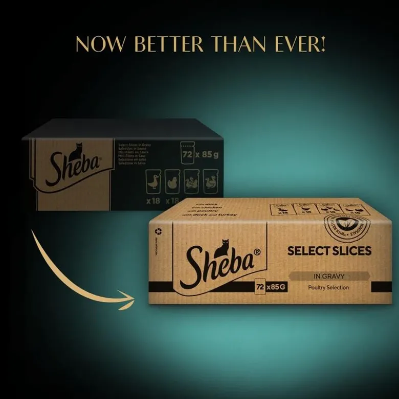 Sheba portionsposer 72 x 85 g