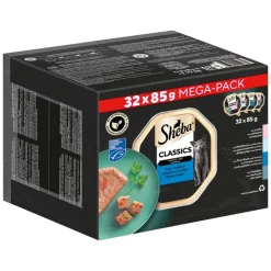 Sheba Uimodståelige Varianter bakke 32 x 85 g