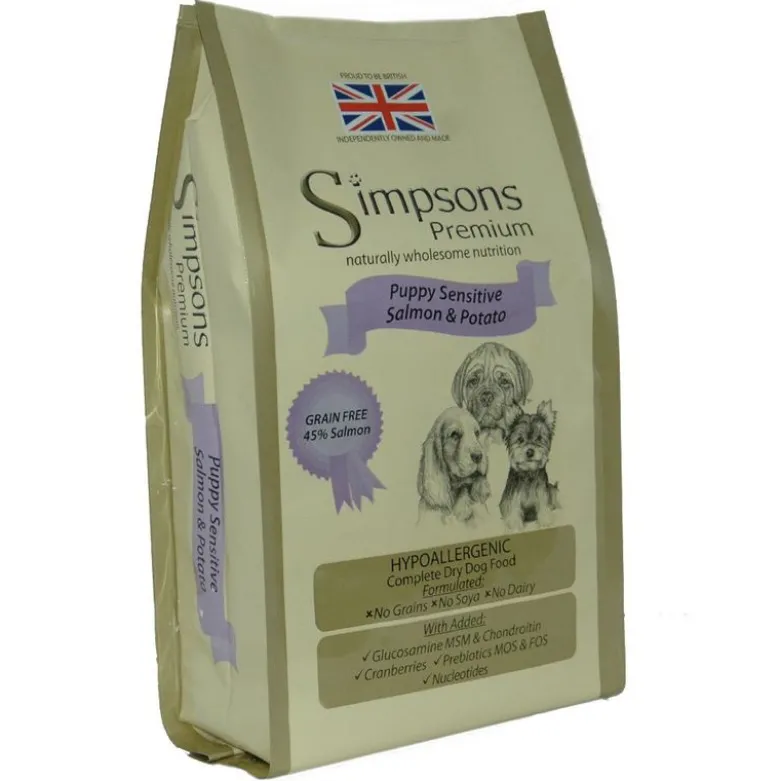 Simpsons Premium Sensitive Puppy Laks & Kartoffel