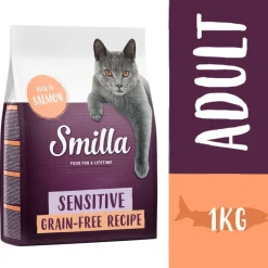 Smilla Adult Sensitive Kornfri Laks