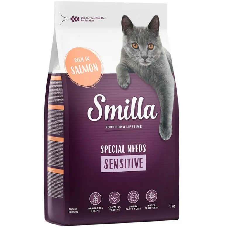 Smilla Adult Sensitive Kornfri Laks