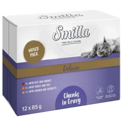 Smilla Deluxe Bidder i sauce med grøntsager