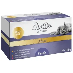 Smilla Deluxe Mousse & Chunks Mixpakke 4 x 85 g
