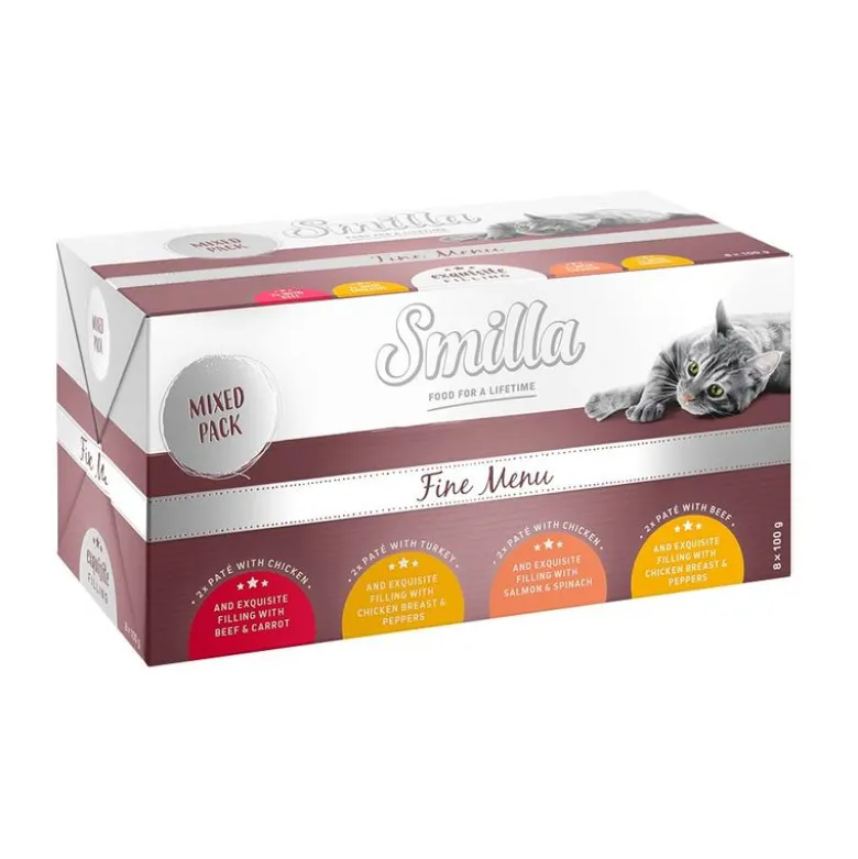 Smilla Fine Menu med Gourmet Kerne 8 x 100 g