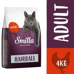 Smilla Hairball med fjerkræ